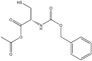 acetyl-N-[(benzyloxy)carbonyl]cysteine Struktur