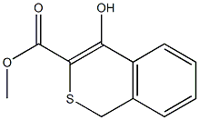 methyl 4-hydroxy-1H-isothiochromene-3-carboxylate Structure