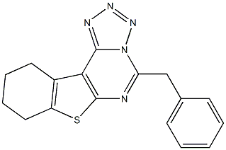 5-benzyl-8,9,10,11-tetrahydro[1]benzothieno[3,2-e]tetraazolo[1,5-c]pyrimidine