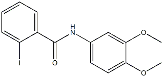 N-(3,4-dimethoxyphenyl)-2-iodobenzamide Structure