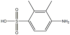 4-Amino-2,3-dimethylbenzenesulfonic acid Struktur