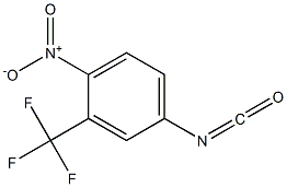 4-硝基-3-三氟甲基苯异氰酸酯, , 结构式