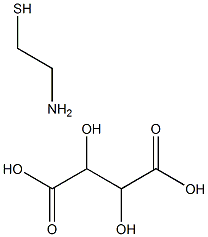 Cysteamine tartrate 化学構造式