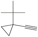 tert-Butylcyclopropyl acetylene