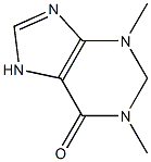 1,3-dimethyl-2,7-dihydropurin-6-one Structure