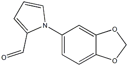 1-benzo[1,3]dioxol-5-ylpyrrole-2-carbaldehyde