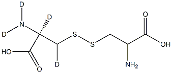 Cystine-d4, , 结构式