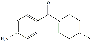 (4-aminophenyl)(4-methyl-1-piperidinyl)methanone