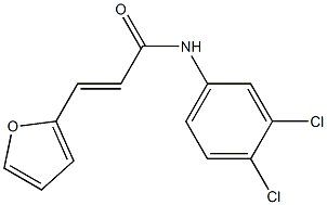 (E)-N-(3,4-dichlorophenyl)-3-(2-furyl)-2-propenamide Structure