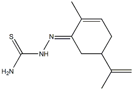  2-(5-isopropenyl-2-methyl-2-cyclohexen-1-ylidene)-1-hydrazinecarbothioamide