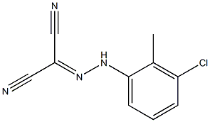2-[2-(3-chloro-2-methylphenyl)hydrazono]malononitrile