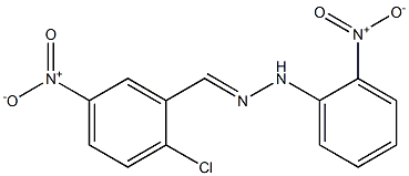 2-chloro-5-nitrobenzaldehyde N-(2-nitrophenyl)hydrazone
