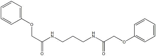 2-phenoxy-N-{3-[(2-phenoxyacetyl)amino]propyl}acetamide Structure