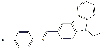 4-{[(E)-(9-ethyl-9H-carbazol-3-yl)methylidene]amino}phenol