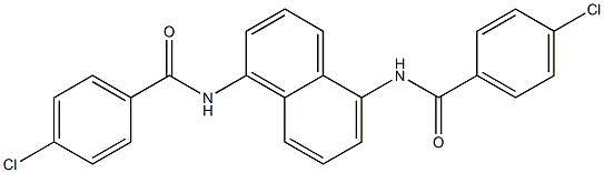 4-chloro-N-{5-[(4-chlorobenzoyl)amino]-1-naphthyl}benzamide