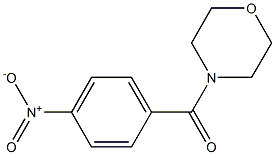 4-morpholinyl(4-nitrophenyl)methanone Structure