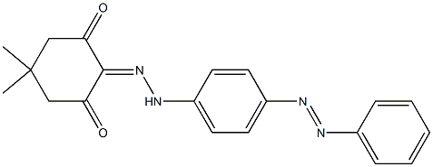  5,5-dimethyl-1,2,3-cyclohexanetrione 2-(N-{4-[(E)-2-phenyldiazenyl]phenyl}hydrazone)