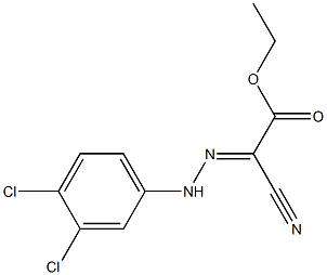 ethyl 2-cyano-2-[(E)-2-(3,4-dichlorophenyl)hydrazono]acetate|