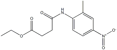 ethyl 4-(2-methyl-4-nitroanilino)-4-oxobutanoate|