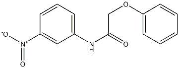 N-(3-nitrophenyl)-2-phenoxyacetamide Structure