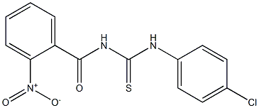 N-(4-chlorophenyl)-N'-(2-nitrobenzoyl)thiourea