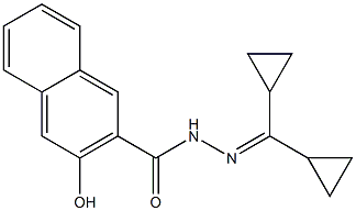  N'-(dicyclopropylmethylene)-3-hydroxy-2-naphthohydrazide