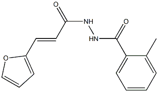 N'-[(E)-3-(2-furyl)-2-propenoyl]-2-methylbenzohydrazide