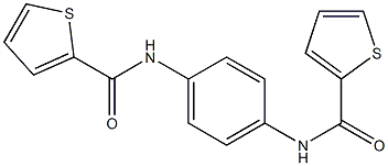  N-{4-[(2-thienylcarbonyl)amino]phenyl}-2-thiophenecarboxamide