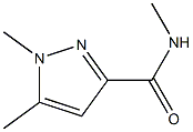 N,1,5-Trimethyl-1H-pyrazole-3-carboxamide ,97% Struktur