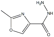 2-Methyloxazole-4-carboxylic acid hydrazide,,结构式