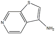 Thieno[2,3-c]pyridin-3-ylamine Structure