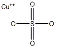 Copper(II) sulfate, solution 0,1 mol/l Structure