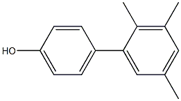 4-(2,3,5-Trimethylphenyl)phenol Struktur