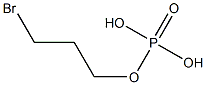 りん酸3-ブロモプロピル 化学構造式