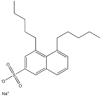  4,5-Dipentyl-2-naphthalenesulfonic acid sodium salt