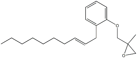 2-(2-Decenyl)phenyl 2-methylglycidyl ether|