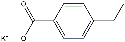 4-Ethylbenzoic acid potassium salt Structure