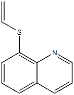 8-(Vinylthio)quinoline 结构式