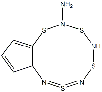 3aH-シクロペンタチアゾール-2-アミン 化学構造式