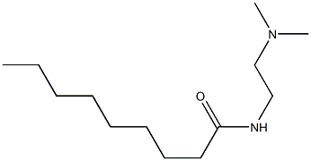 N-[2-(Dimethylamino)ethyl]nonanamide Struktur