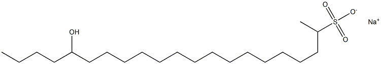  17-Hydroxyhenicosane-2-sulfonic acid sodium salt