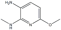 6-Methoxy-2-(methylamino)-3-pyridinamine Struktur