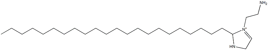 3-(2-Aminoethyl)-2-docosyl-3-imidazoline-3-ium,,结构式