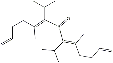  Allyl(1-isopropyl-2-methyl-1-propenyl) sulfoxide