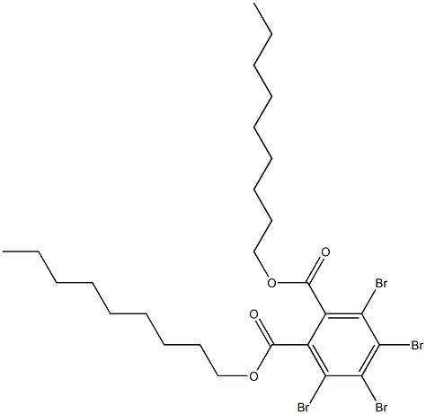 Tetrabromophthalic acid dinonyl ester,,结构式