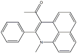 1-Methyl-2-phenyl-3-acetyl-1H-benzo[de]quinoline