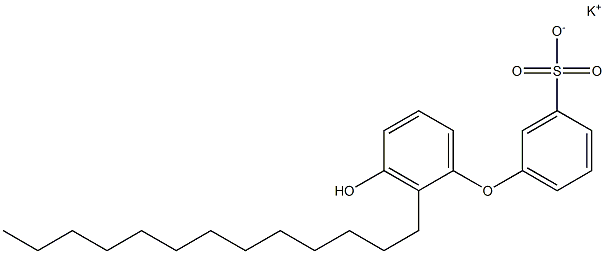 3'-Hydroxy-2'-tridecyl[oxybisbenzene]-3-sulfonic acid potassium salt