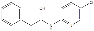 5-Chloro-2-[[1-hydroxy-2-(phenyl)ethyl]amino]pyridine,,结构式