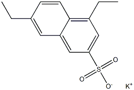 4,7-Diethyl-2-naphthalenesulfonic acid potassium salt