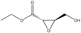 (2S,3R)-3-(Hydroxymethyl)oxirane-2-carboxylic acid ethyl ester Struktur